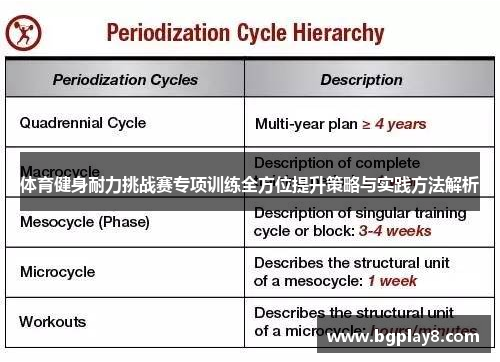 体育健身耐力挑战赛专项训练全方位提升策略与实践方法解析